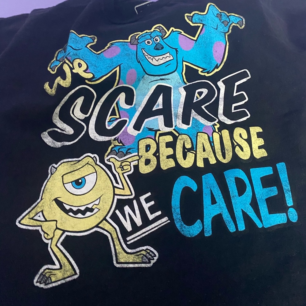❌SOLD-DEPOP❌ Monsters Inc. Baby Tee - Picture 3 of 4